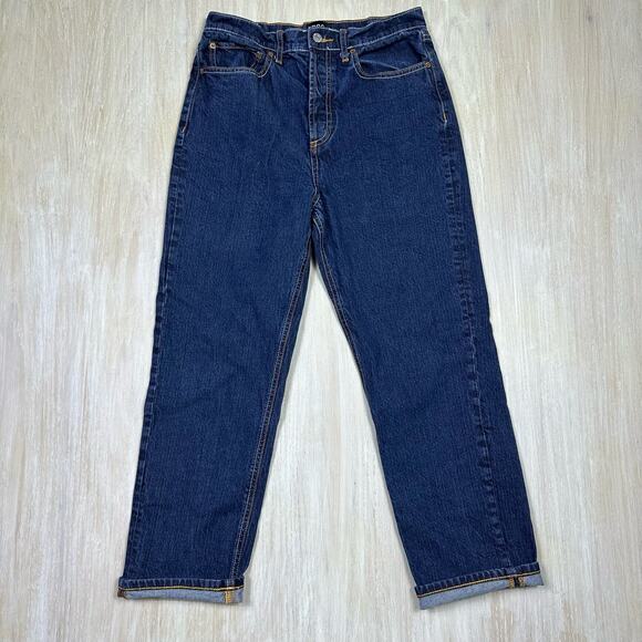 BDG Urban Outfitters Relaxed Straight Button Fly High Rise Denim Jeans Size 28 - Picture 16 of 16
